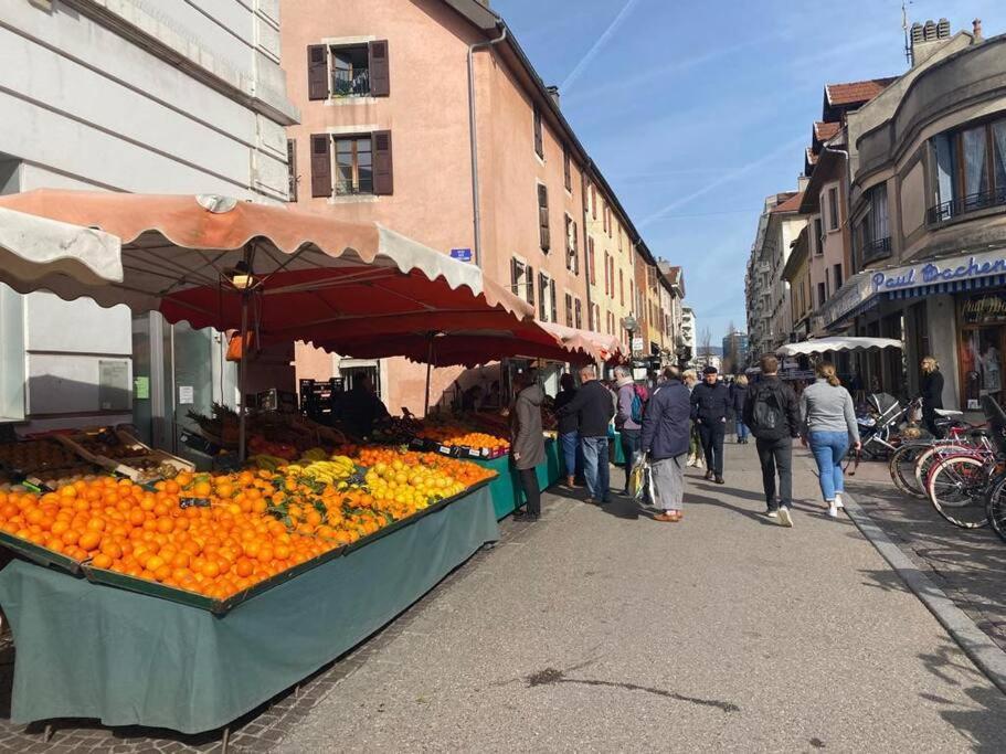 Quai Des Cordeliers, Balcon Et Vieille Ville Annecy Exterior photo